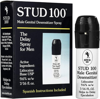 Stud 100 Male Genital Desensitizer Spray - Delay Stores