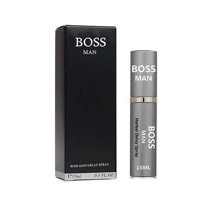 Boss Man Desensitizing Delay Spray for Men | Herbal Man Delay Spray - Delay Stores